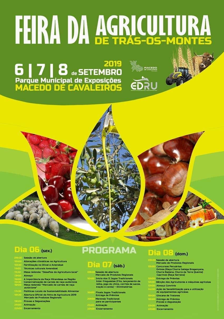 IV Feira da Agricultura de TrásosMontes acontece entre 6 e 8 de